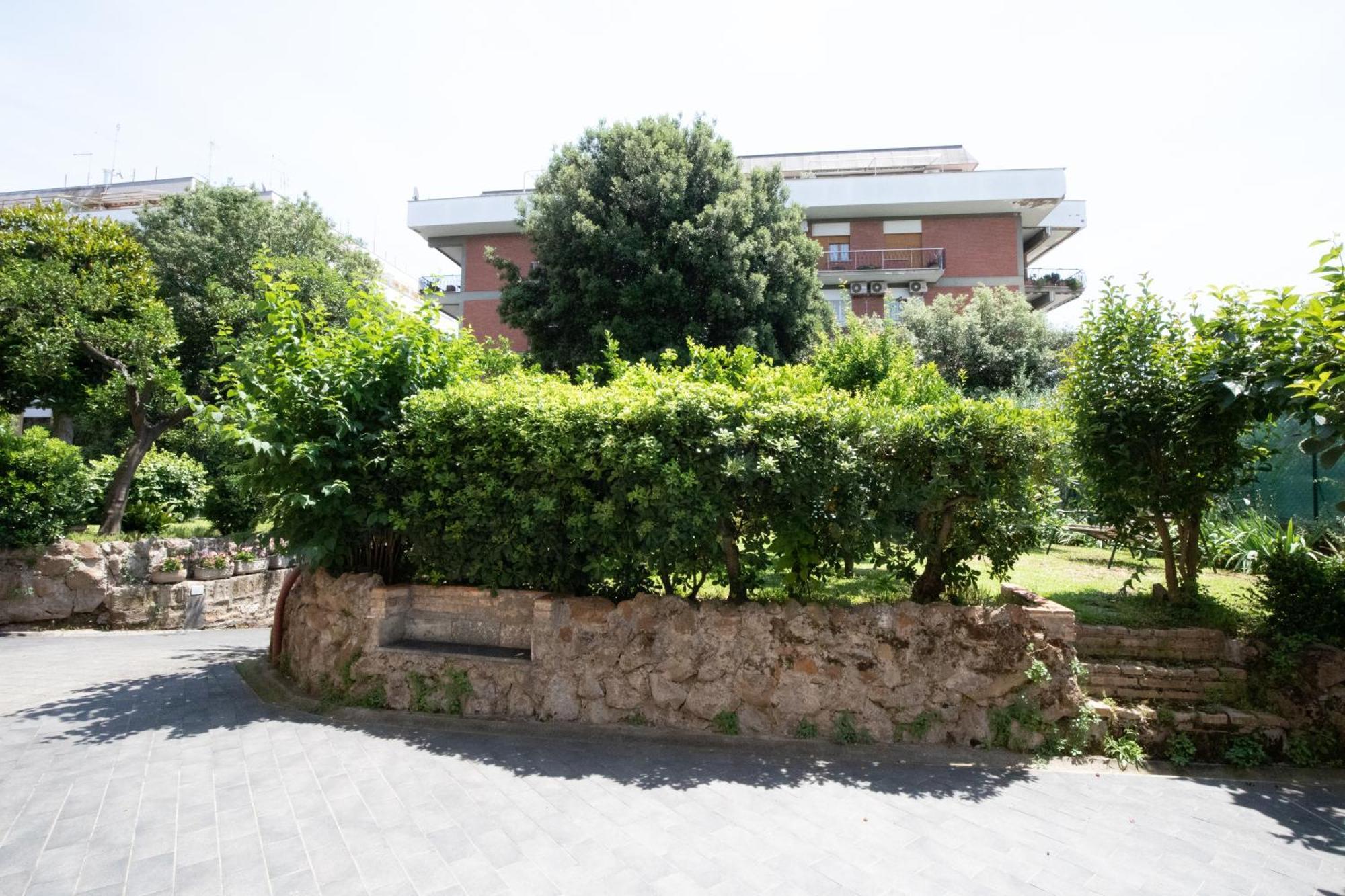 Domus Cordara - Splendido Appartamento Nel Verde Roma Exterior foto